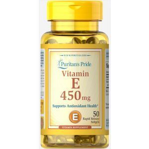 Витамин Е-1000, Vitamin E, Puritan's Pride, 1000 МЕ, 50 капсул