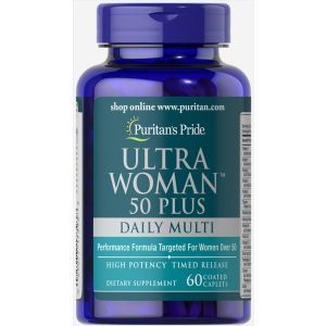 Ultra Woman Multi-Vitamina, Puritan's Pride, 60 de capsule