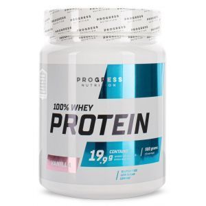 Сывороточный протеин, Whey Protein, Progress Nutrition, ваниль, 500 г
