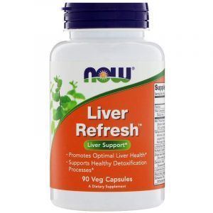 Поддержка печени, Liver Refresh, Now Foods, 90 капсул (Default)