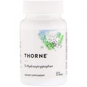5-НТР (окситриптан), 5-Hydroxy-Tryptophan, Thorne Research, 90 к. (Default)