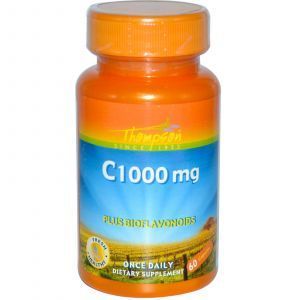 Vitamina C, Vitamina C, Thompson, 1000 mg, 60 capsule