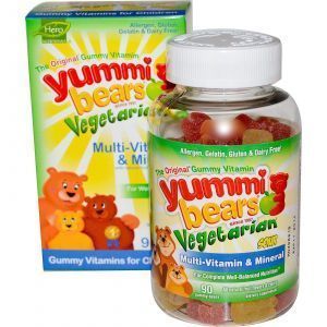 Витамины для детей, Hero Nutritional, мишки Ямми, 90 т.