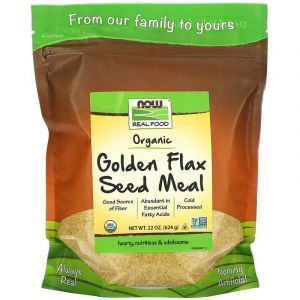 Золотые семена льна, Now Foods, 624 г