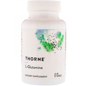 L-glutamina, L-glutamina, Thorne Research, 90 capsule