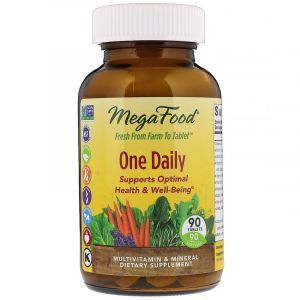 Мультивитамины, One Daily, MegaFood, 1 в день, 90 таблеток (Default)