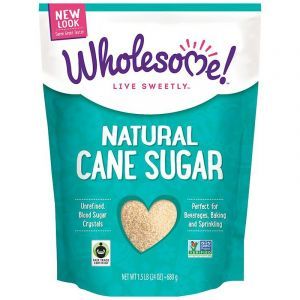  Wholesome Sweeteners, Inc., Natural Cane Sugar, 1.5 lbs (24 oz.) - 680 g