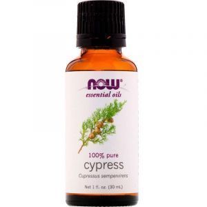 Эфирное масло кипариса,100% Pure Cypress, Now Foods, 30 мл