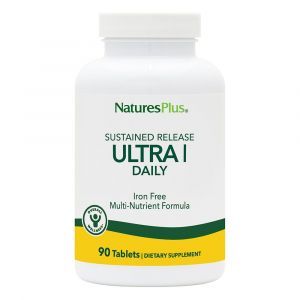 Мультивитамины и минералы, Ultra I, Nature's Plus, без железа, 90 таблеток с замедленным высвобождением
