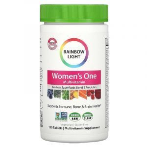 Витамины для женщин (Энергия и жизненные силы), Rainbow Light, Just Once, 150 таблеток