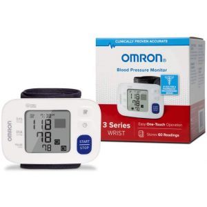 Тонометр для измерения артериального давления, Blood Pressure Monitor, 3 Series, Omron, на запястье, 1 шт
