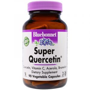Кверцетин (Super Quercetin), Bluebonnet Nutrition, 90 капсул (Default)