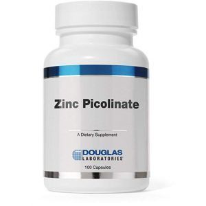 Цинк пиколинат, Zinc Picolinate, Douglas Laboratories, 50 мг, 100 капсул