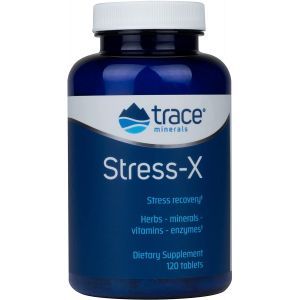 Стресс-X, защита от стресса, Stress-X, Trace Minerals Research,120 таблеток
