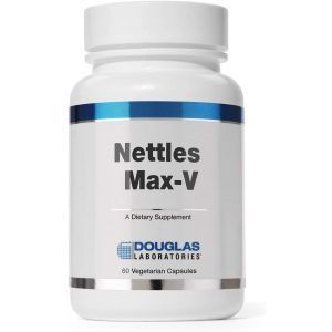 Экстракт крапивы, поддержка простаты, Nettles Max-V, Douglas Laboratories, 60 капсул