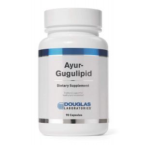 Гугулипид, Ayur-Gugulipid, Douglas Laboratories, 90 капсул