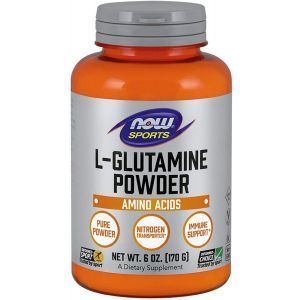 L-глютамин, L-Glutamine, Now Foods, 70 г
