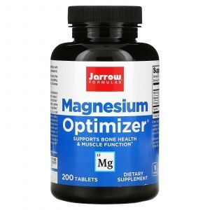 Оптимизатор магния, Magnesium Optimizer, Jarrow Formulas, 200 таблеток