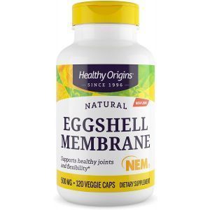 Яичная скорлупа, Eggshell Membrane, Healthy Origins, 500 мг, 120 кап. (Default)