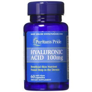Acid hialuronic, Puritan's Pride, 100 mg, 60 capsule