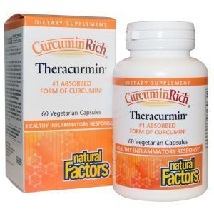 Куркумин, Natural Factors, 30 мг, 60 капсул (Default)
