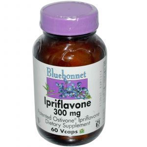 Иприфлавон, Bluebonnet Nutrition, 300 мг, 60 капс