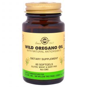 Масло орегано (Wild Oregano Oil), Solgar, 60 кап