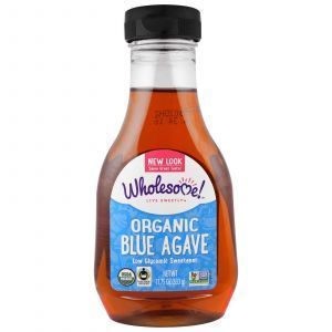 Светлый нектар голубой агавы, Blue Agave, Wholesome Sweeteners, Inc, органик, 333 