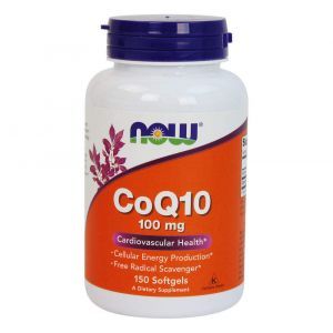 Коэнзим Q10 (CoQ10), Now Foods, 100 мг, 150 капс