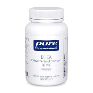 ДГЭА, DHEA, Pure Encapsulations, 10 мг, 180 капсул
