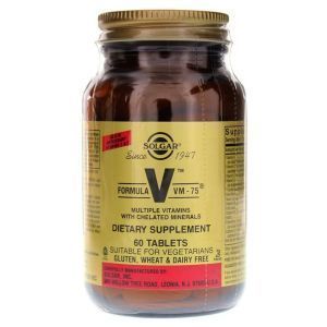 Мультивитамины формула, Formula VM-75, Multiple Vitamins, Solgar, 60 таблеток (Default)