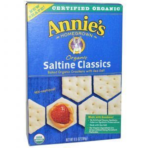 Классический запеченный крекер с морской солью, Annie's Homegrown, 184 г.