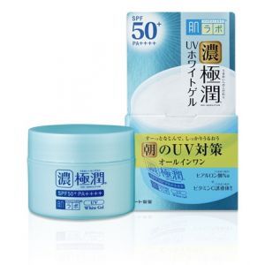 Солнцезащитный гиалуроновый гель для лица, Koi-Gokujyun UV White Gel SPF50+ PA++++, HadaLabo, 90 г