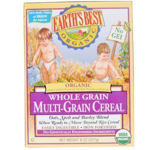 Cereale integrale, cereale cu mai multe cereale, cele mai bune din pământ, organice, 227 g