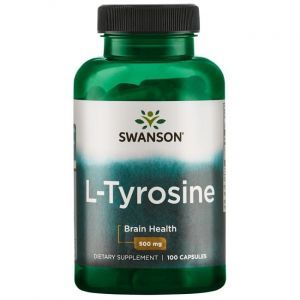 L-тирозин , L-Tyrosine, Swanson, 500 мг, 100 капсул