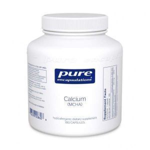 Кальций (MCHA), Calcium (MCHA), Pure Encapsulations, 180 капсул
