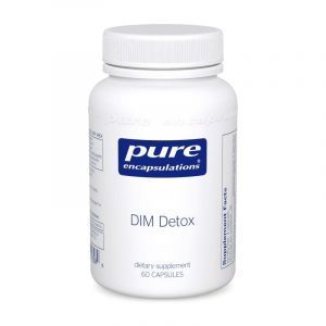 ДИМ детокс, DIM Detox, Pure Encapsulations, поддержка детоксикации печени и метаболизма гормонов, 60 капсул