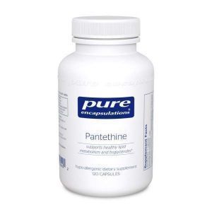 Пантетин, Pantethine, Pure Encapsulations, 120 капсул