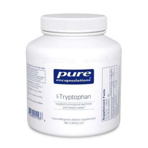 L-триптофан, l-Tryptophan, Pure Encapsulations, 180 капсул