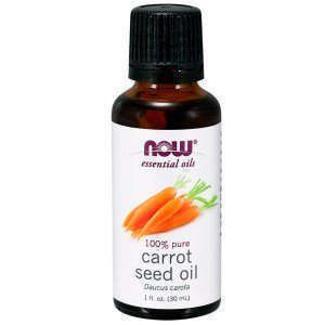 Эфирное масло семян моркови, Carrot Seed Oil, Now Foods, 30 мл 