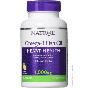 Рыбий жир Омега-3, Omega-3 1000mg 30%, Natrol, 1000 мг, 90 капсул
