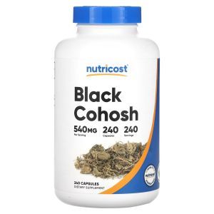 Воронец кистевидный, Black Cohosh, Nutricost, 540 мг, 240 капсул