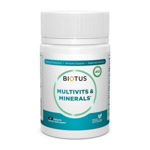 Multivitamine și minerale, Biotus, 30 tablete