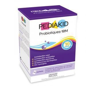 Probiotic + Prebiotic Kids, 10M probiotice, Pediakid, 10 bucăți