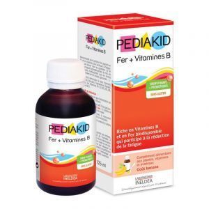 Fier + Vitamina B, Sirop pentru copii, Fier + Vitamina B, Pediakid, 125 ml