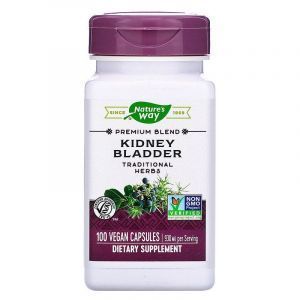 Здоровье почек и мочевого пузыря, Kidney Bladder, Nature's Way, 465 мг, 100 кап.