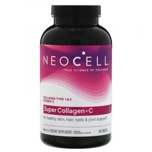 Супер Коллаген тип 1 и 3, Collagen + C, Neocell, 6000 мг, 360 таблеток