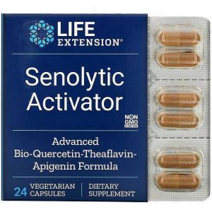 Сенолитический активатор,  Senolytic Activator, Life Extension, 24 кап.