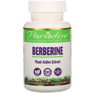 Берберин, Berberine, Paradise Herbs, 60 вегетарианских капсул (Default)