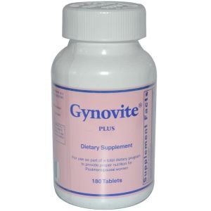 Поддержка при постменопаузе, Gynovite Plus, Optimox Corporation, 180 таблеток
